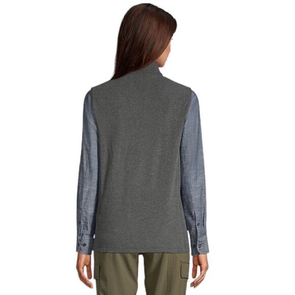 Women's Lightweight Thermacheck 100 Fleece Vest in “Iron Heather” size small - Picture 2 of 14